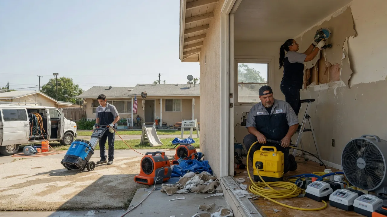 Water Damage Restoration in Anza, CA near me